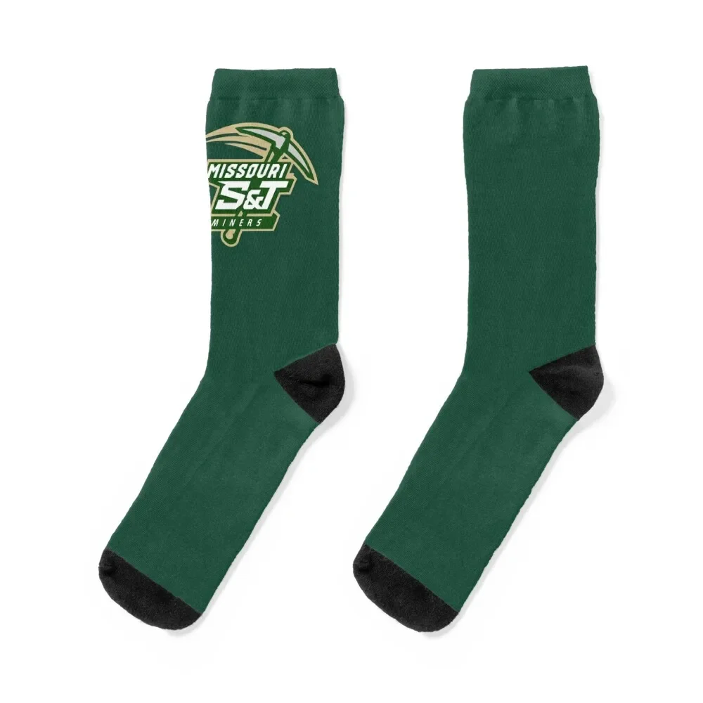 

Miners fans art green Socks football sports and leisure Socks For Men Women's