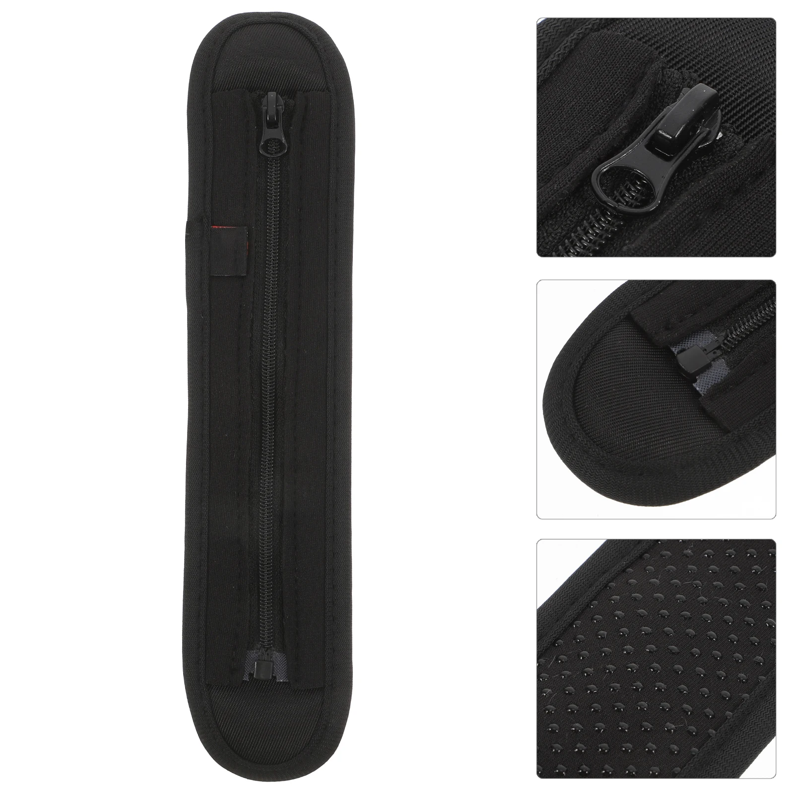 

Detachable Shoulder Pads Black M Size Anti Slip Oxford Bag Support Guitar Backpack Strap Cushion Camera Laptop Messenger Pad