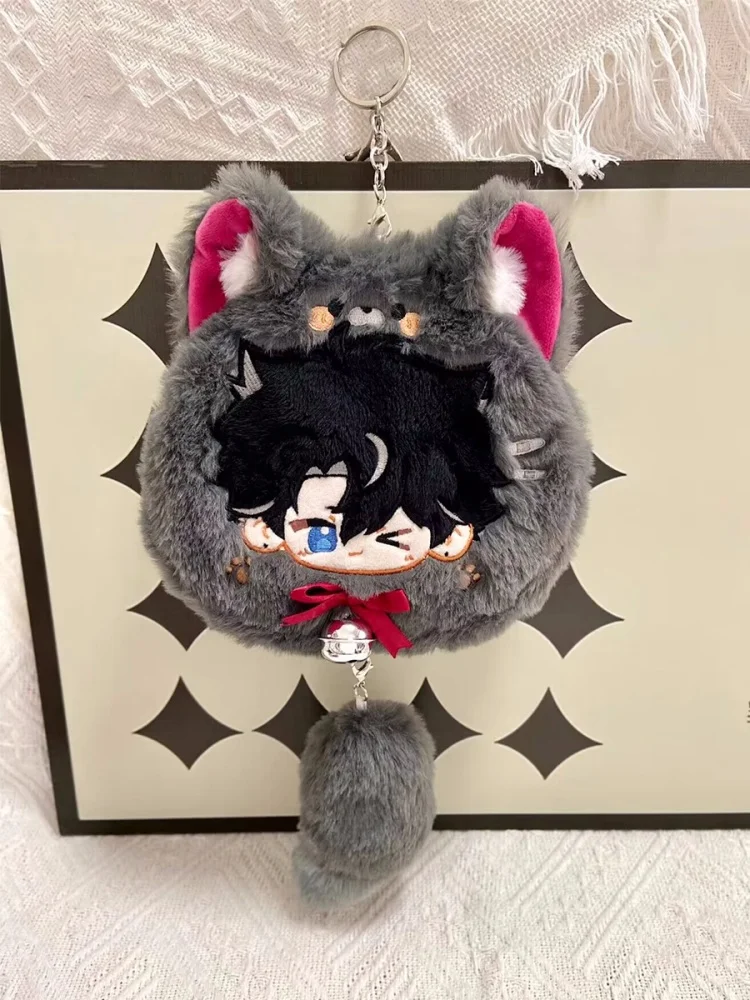 Anime Wriothesley Genshin Impact Coin Purse colgante llavero muñeca de peluche Juguetes Peluches regalo a6678