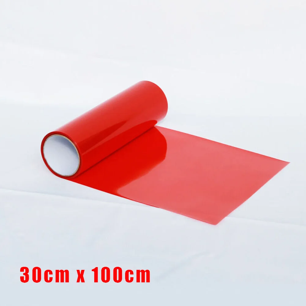 Upgrade Your Car\\\'s Interior with Car Light Film Vinyl Sticker 30 * 100CM for Headlight Taillight Brake Fog Lamp