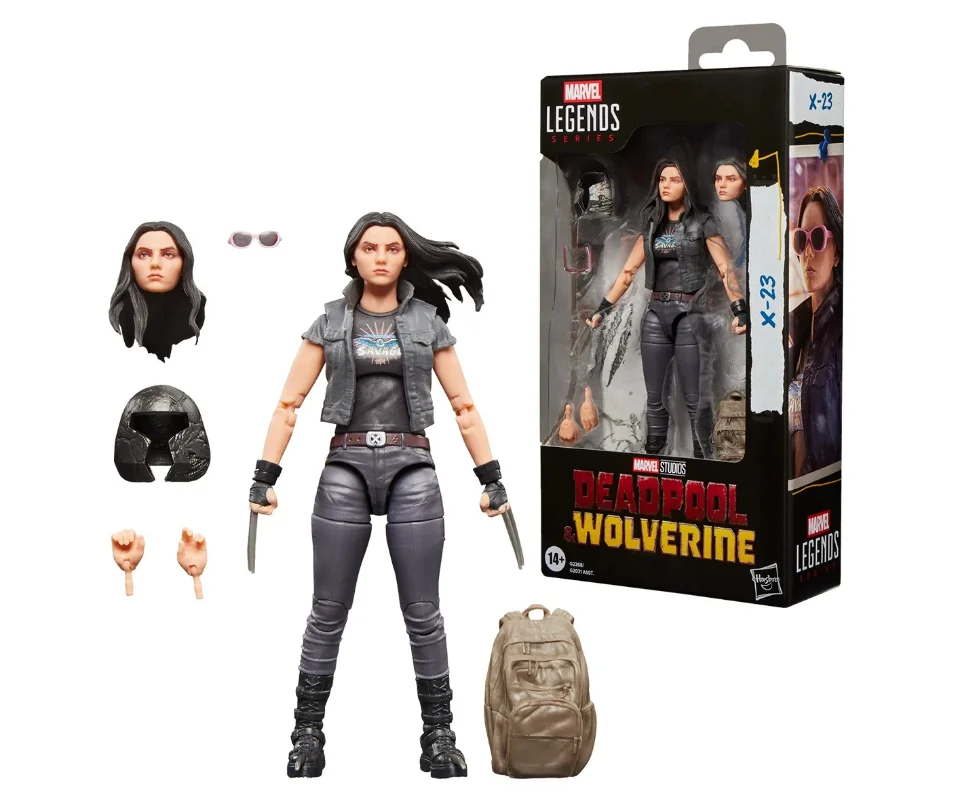 New Spot Hasbro Marvel legends Marvel Deadpool Wolverine X-23 Little Wolf Girl Laura, Ornament Collection