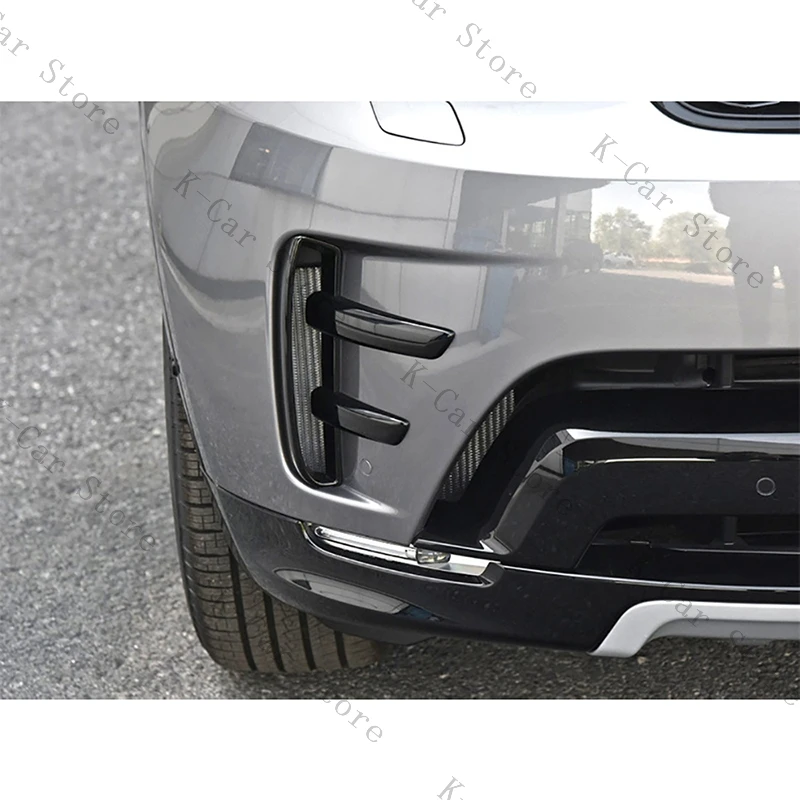 Car Front Bumper Grille Air Vent Cover Decoration Car Trim For Land Rover Discovery 5 L462 2017-2019