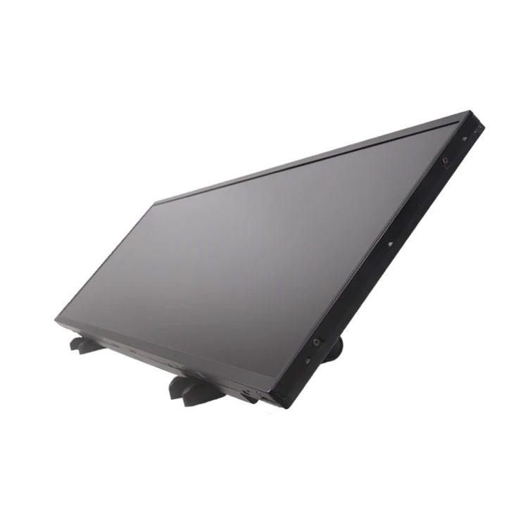 Striscia pubblicitaria allungabile larga 37 pollici bordo ripiano schermo a barra LCD ultra sottile montato a parete display LCD allungato