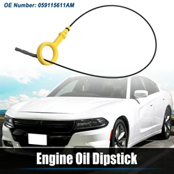 X Autohaux Car Engine Oil Fluid Level Dipstick 059115611AM for for Audi Q7 TDI Prestige 3.0L V6 - Diesel 2013-2015