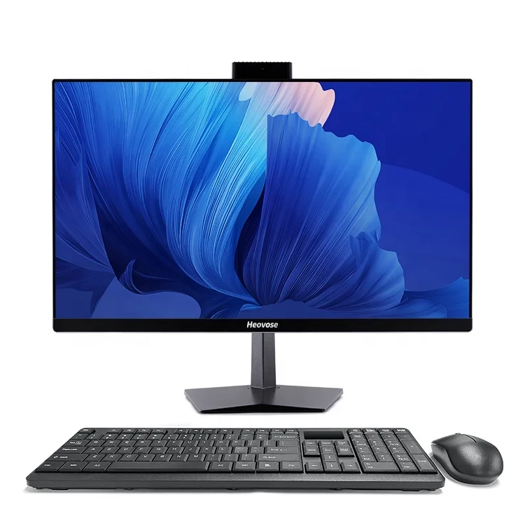 21,5 "AIO Core CPU I3 I5 I7 tarjeta integrada de negocios para juegos monobloque Barebone PC de escritorio todo en uno ordenador Gamer