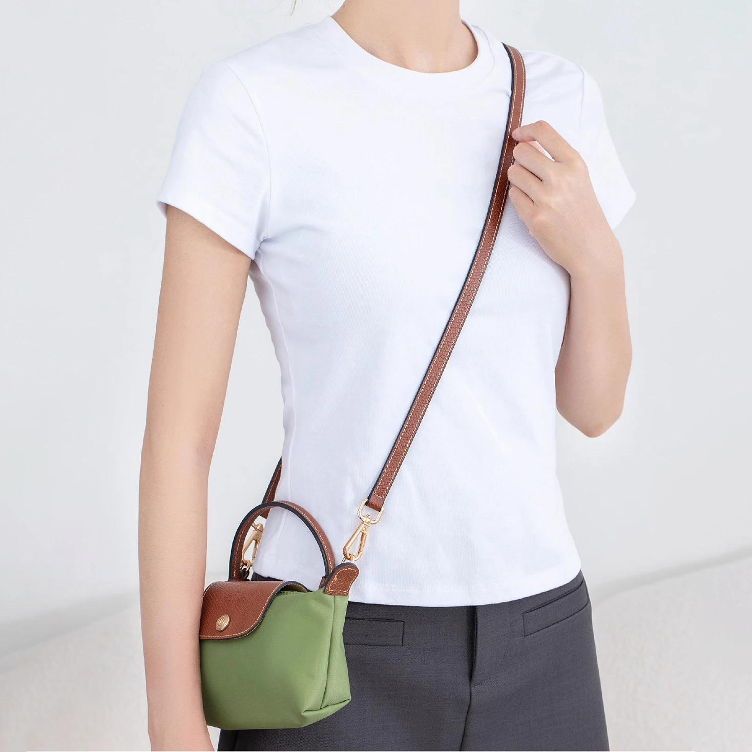 Shoulder Strap for Longchamp Strap Mini Mocha Terra Mini Bag Strap Bag Belt Crossbody Bag Transformation Accessories