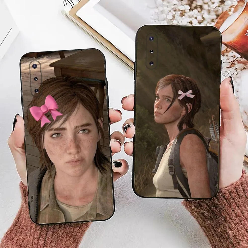 The L-Last of U-Us Ellie Game Phone Case For Samsung Galaxy A13,A21s,A22,A31,A32,A52,A53,A71,A80,A91 Soft Black Phone Cover