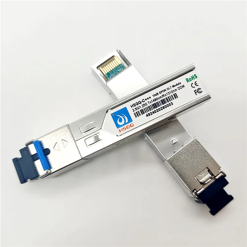 10dB GPON OLT C+++  SFP  Optical Fiber Module 10db  SFP Tx1490/Rx1310nm GPON OLT C+++ SFP Modules GPON  Transceiver SC Connector