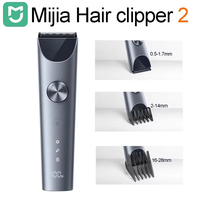 Mijia Hair Clipper 2 Household Wireless Trimmer Cutting Barber IPX7 Titanium Alloy Blade Men Sideburns Electric Shaver