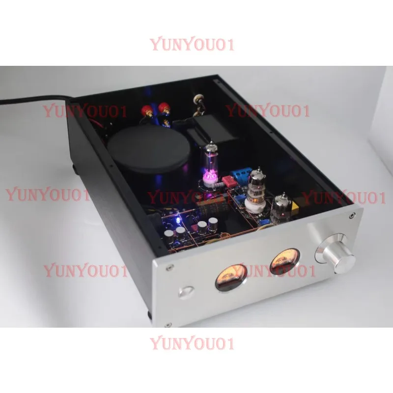 

Front gallbladder and rear stone amplifier TDA7293 LM3886 scaffolding amplifier 6n1 6n3 12AX7 tube preamplifier