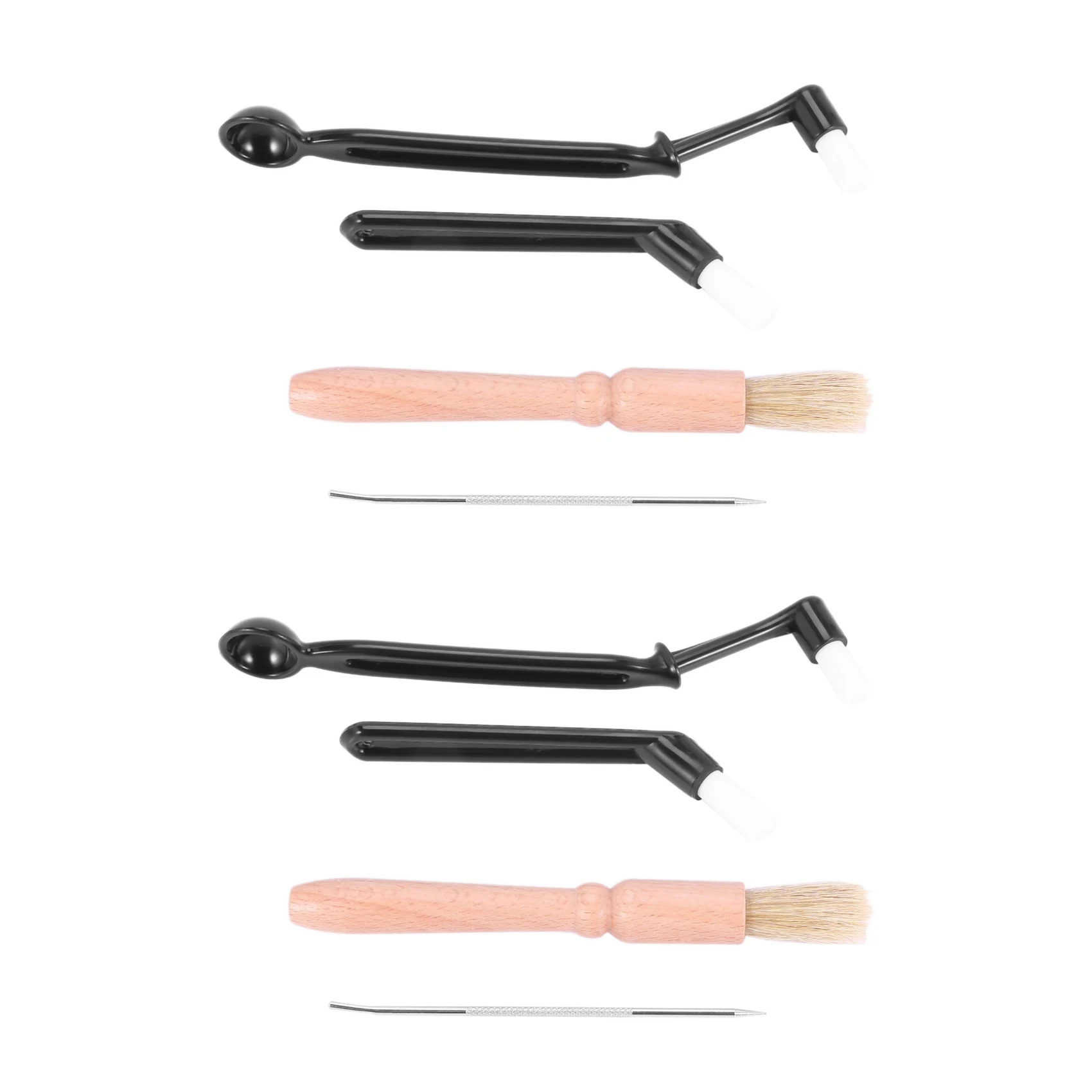 ABUH-8 Pcs Coffee Machine Cleaning Set Coffee Grinder Brush Coffee Machine Group Head Cleaning Brush