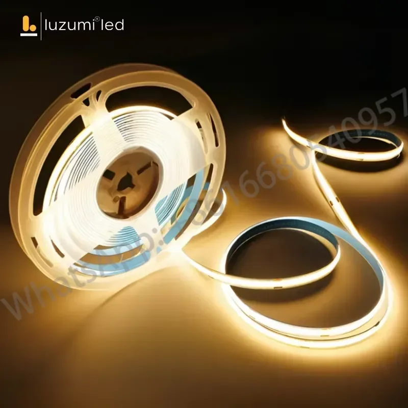 LED Strip Light 12V24V COB Strip Light 320LEDs/m for Mirror Lighting Room Atmosphere Decoration Mirror Decor Flex Led Strip