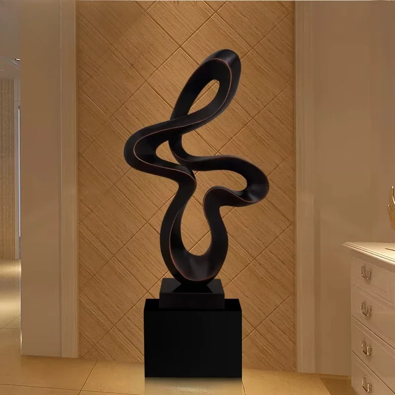 Factory Custom Contemporary Abstract Resin Sculpture for Home Decor