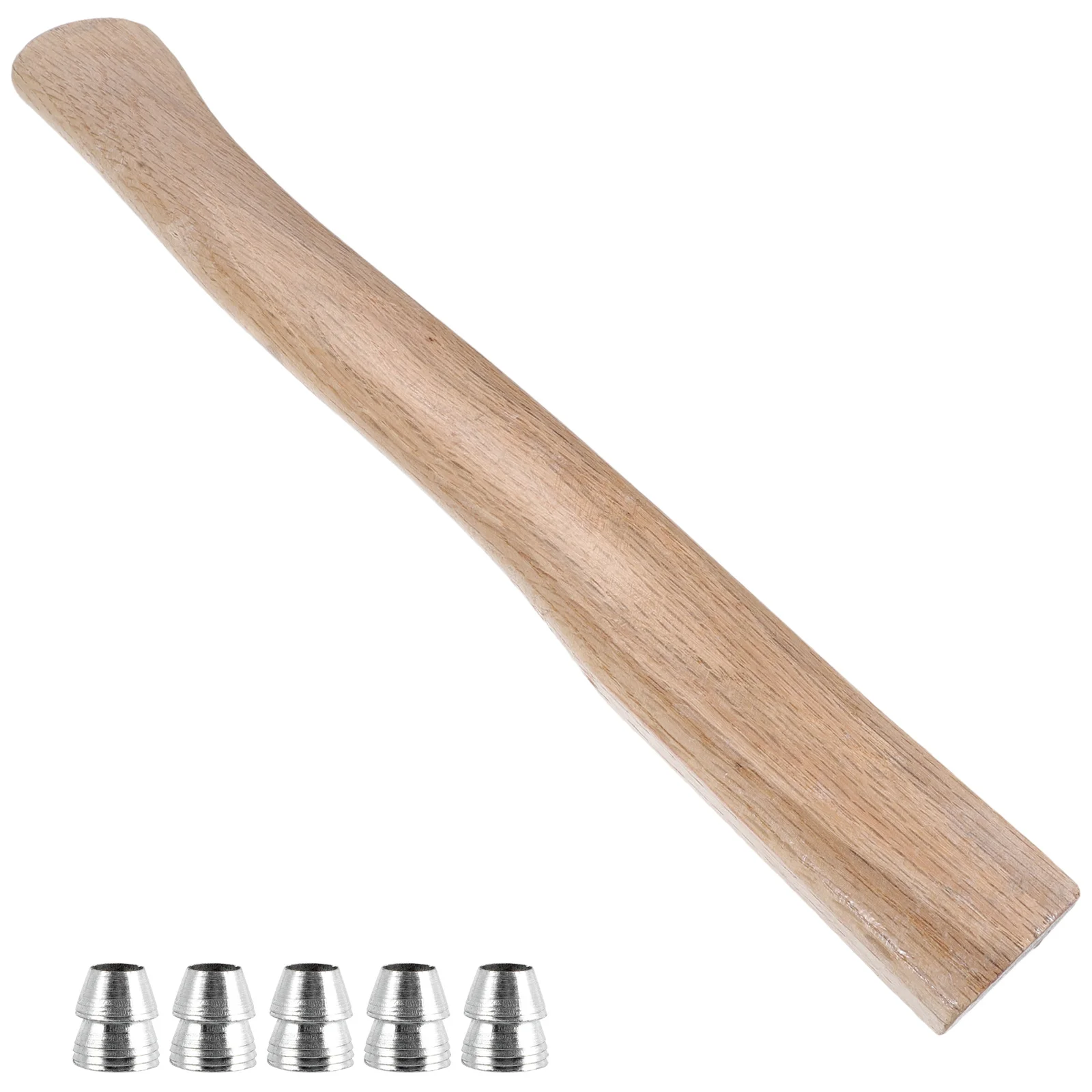 1 مجموعة الخشب مقبض الفأسة استبدال تصميم قوي المضادة للانزلاق توفير العمالة تركيب لوازم مقبض الفقرة