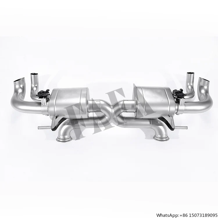 

For LP550 Car Exhaust System Rear Section Stainless Steel Electric Valve Muffler High Performance Exhaust Pipe