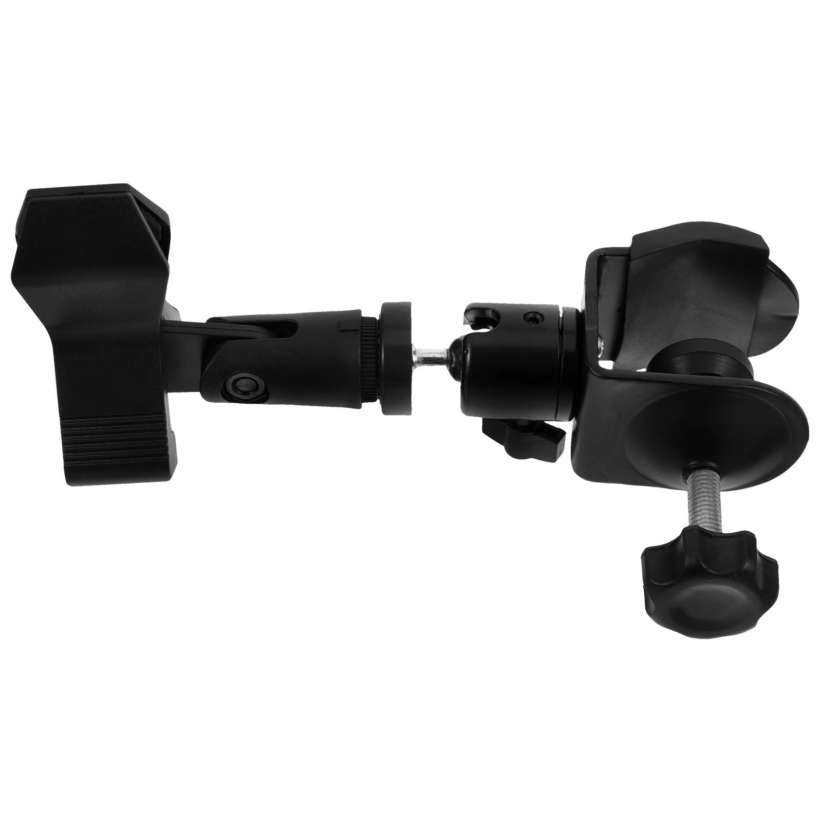 

1 set 1 Set Microphone Holder Clip U Clamp Mic Mount Attachment For Secure Grip Durable Plastic Metal Easy Installation Removal