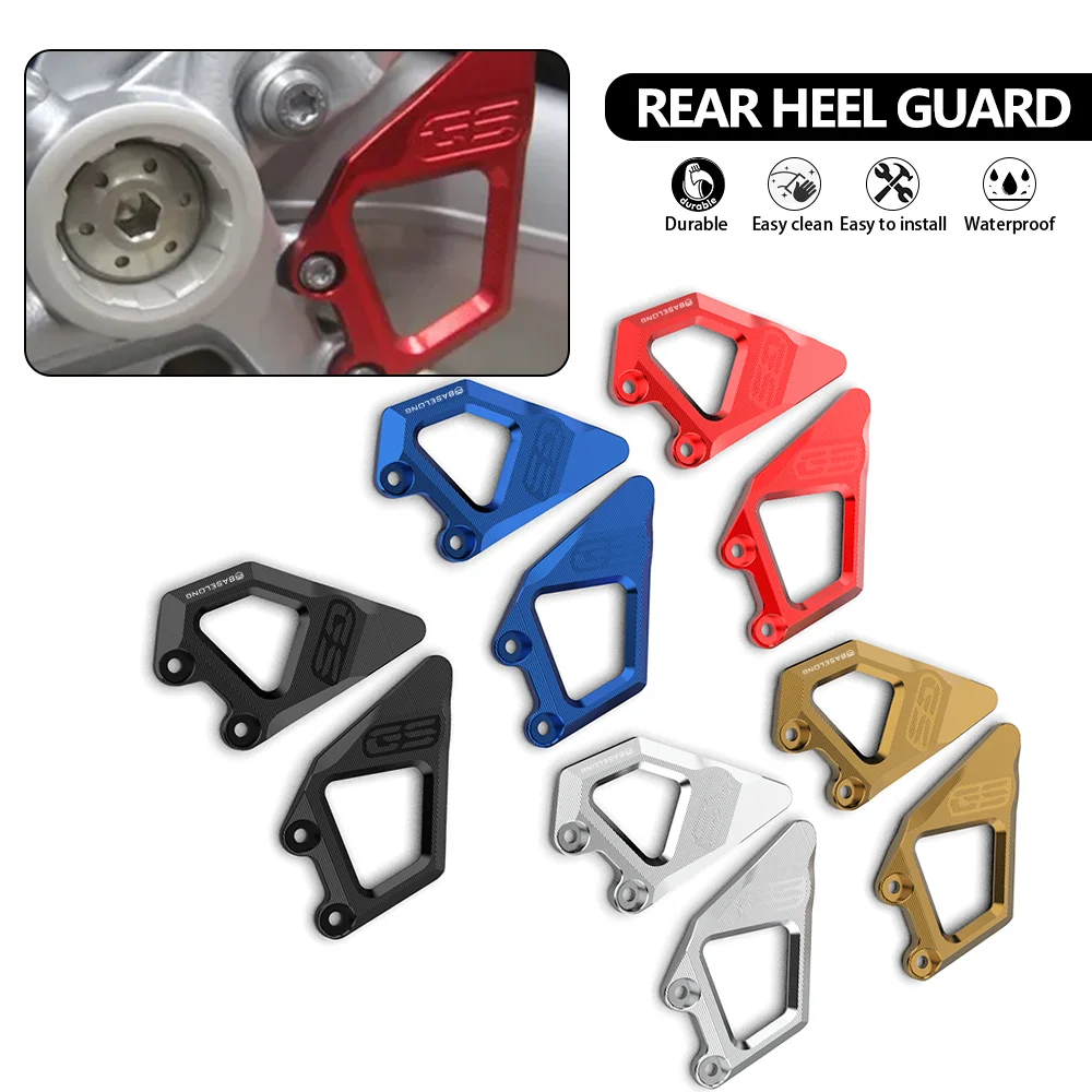 

Motorcycle Rear Heel Guard Foot Peg Rest Protector For BMW R1200GS LC Advenutre 2013-2018 R1250 GS R 1250GS ADV R1250GS 18-2024