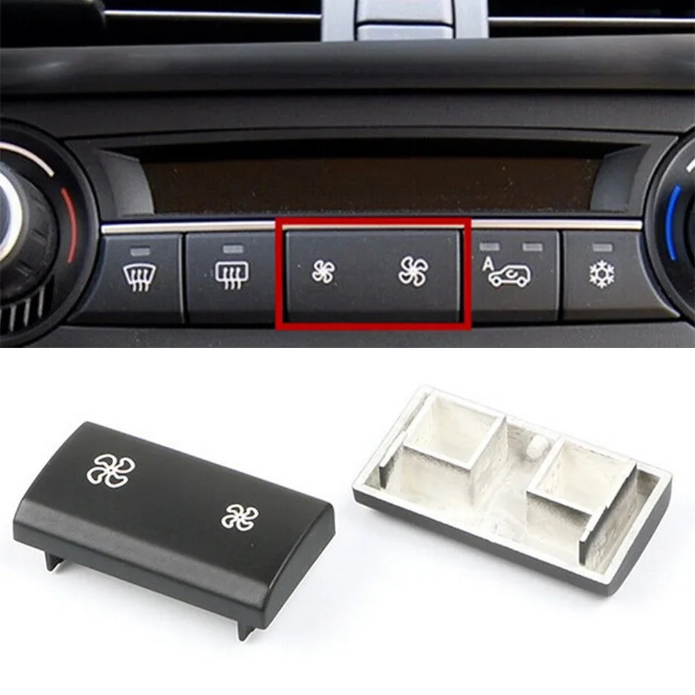 

Car Air Conditioner Wind Volume Switch Control Button For BMW X6 E70 E71 AC Climate Control Button Cover Replacement