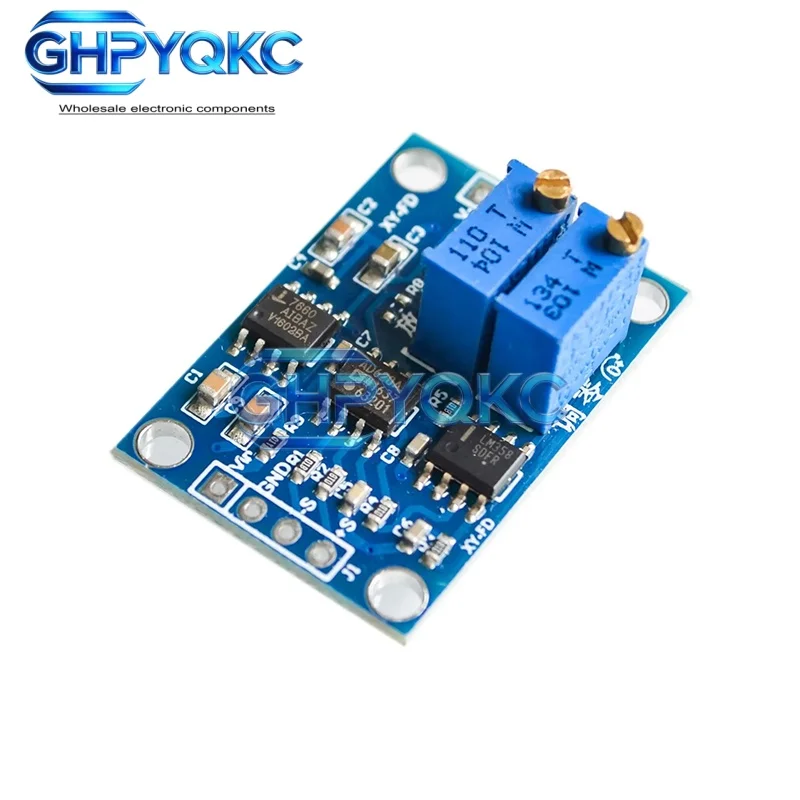 GHPYQKC TENSTAR AD620 Microvolt MV Voltage Amplifier Signal Instrumentation Module Board 3-12VDC AD620ARZ Chip