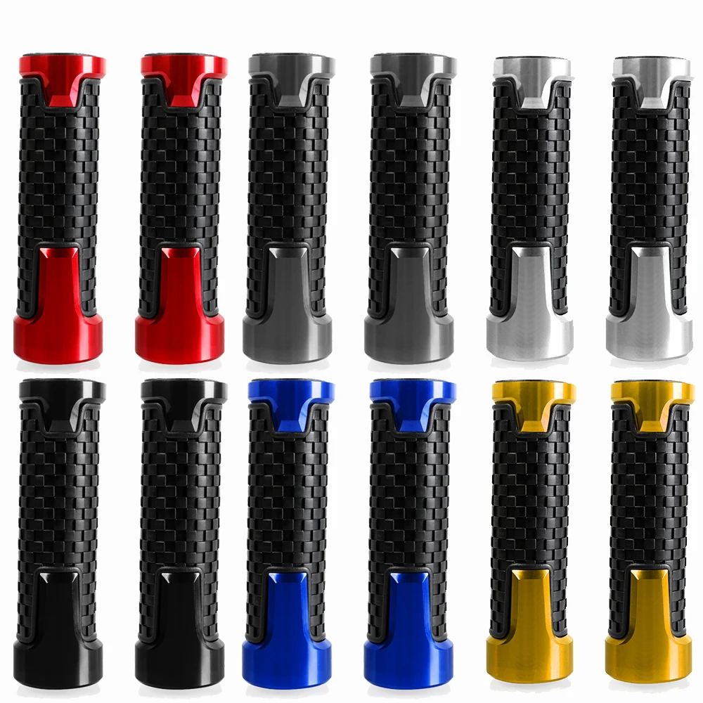 

7/8'' 22mm Motorcycle knobs Anti-Skid scooter Handle ends Grips Bar Hand Handlebar For KYMCO AK550 AK 550 ABS 2017 2018 2019