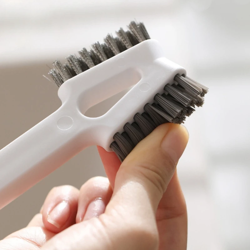 Kitchen Magnetic Double End Gap Brush Multi Purpose Seafood Cleaning Brush for Stove Crevice Dead Corner Stain Removal