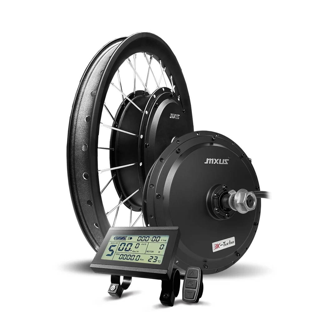 AliExpress RICETOO MXUS 72V 3000W Electric Bicycle Conversion Kit Brushless Hub Motor Wheel Dropout 142mm 20-29Inch