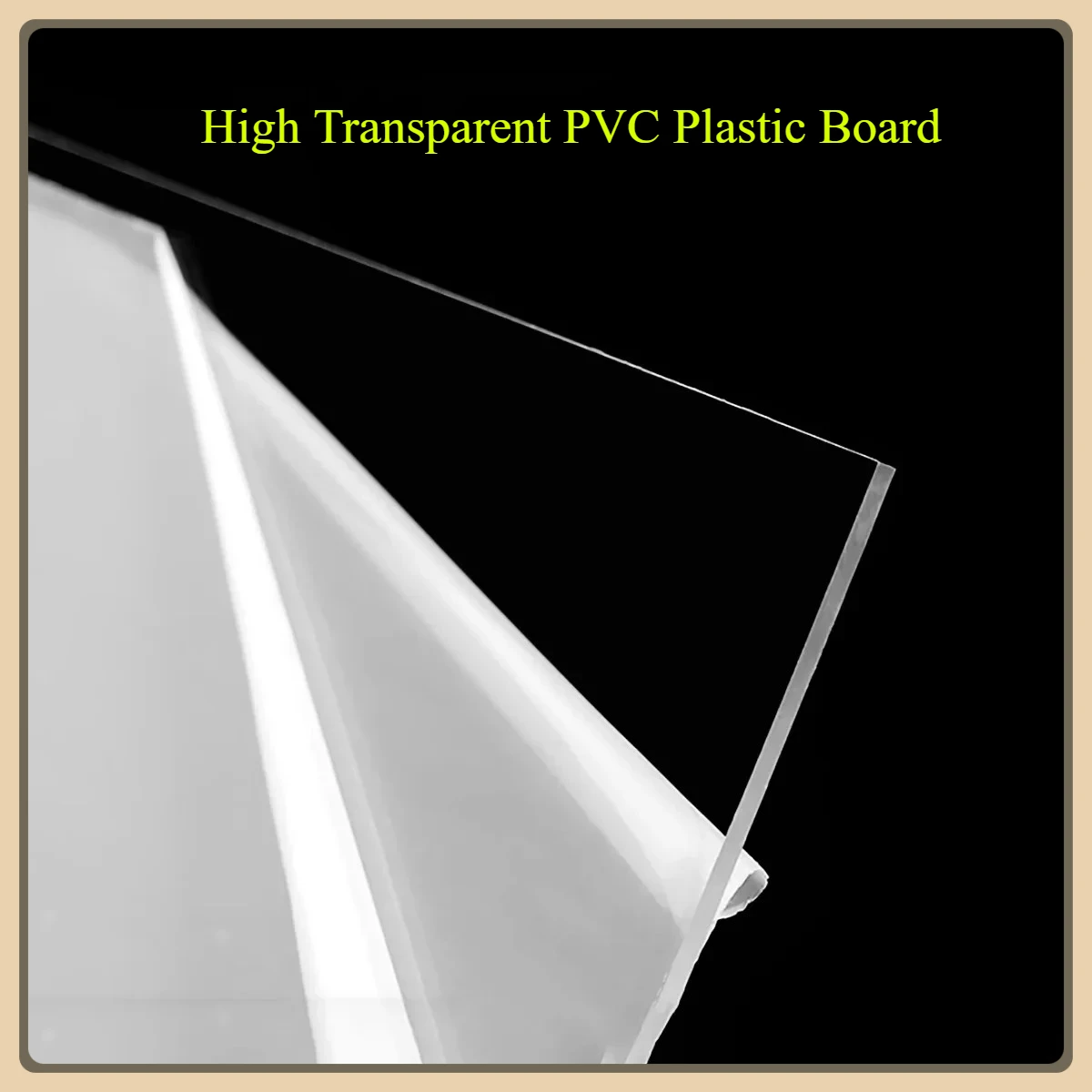 

Thickness 1-30mm High Transparent PVC Plastic Board/PVC Roll Sheet, Endurance Board