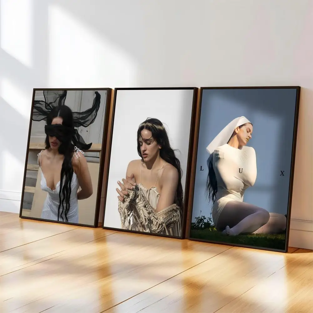 R-Rosalia LUX Poster, Musik-Album-Cover für Zimmer, Leinwandgemälde, Kunstdruck, Heimwanddekoration, Bild, Geschenk