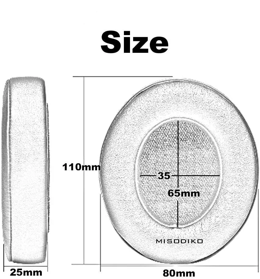 for Sennheiser GSP370, GSP300, GSP301, GSP 302, GSP 303, GSP 350 Gaming Headset  Ear Cushions,  Earpads, Ear Cups Earmuffs