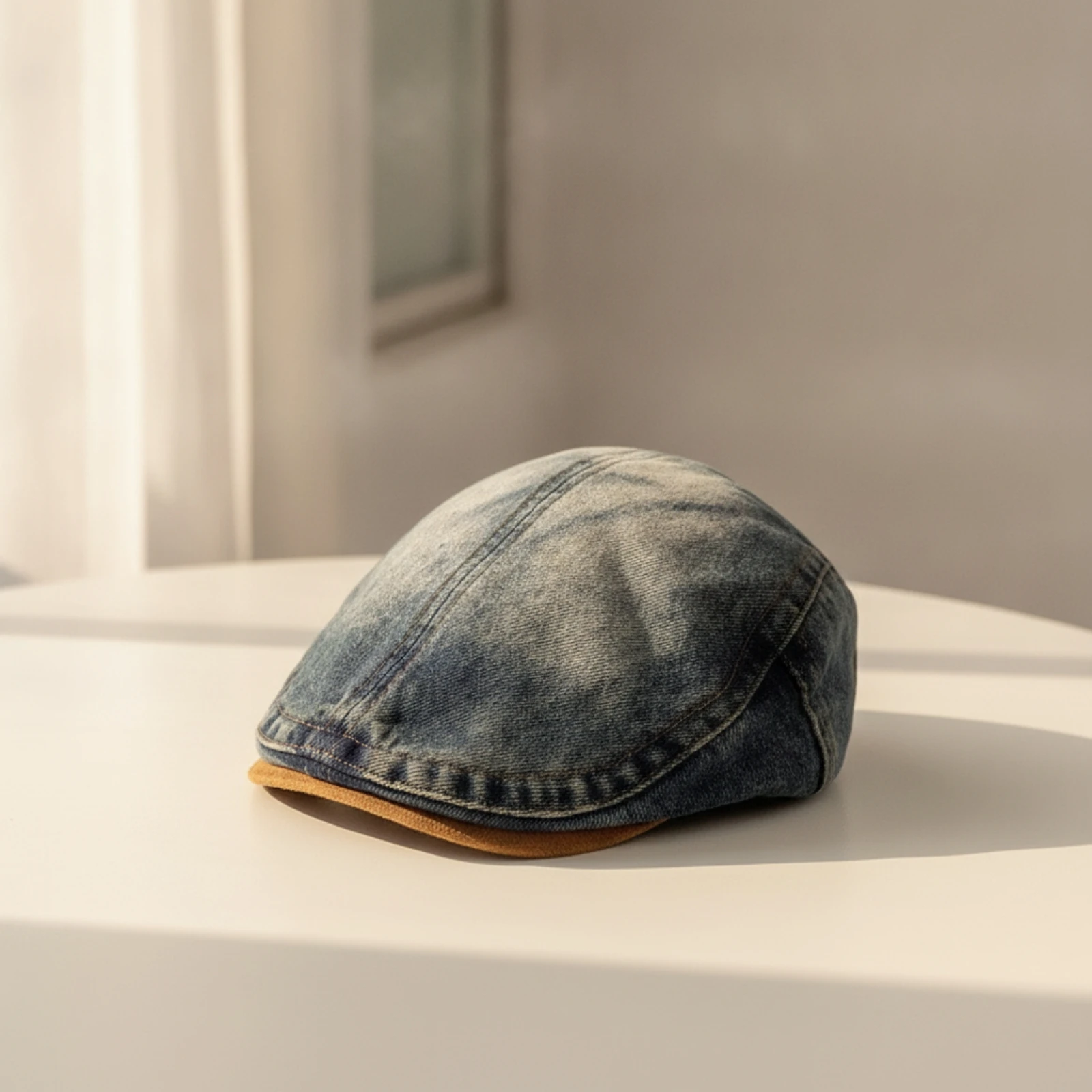 Flat-Top Women's Forward Cap Comfortable Short-Brim Women's Cap Hat Stylish Casual for Autumn Wear, Outdoor Walks