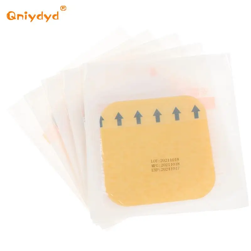 1pc Hydrocolloid Waterproof Wound Dressing Waterproof Applicator Healing Patch Wound Plaster Pressure Sore Patch Decubitus Patch