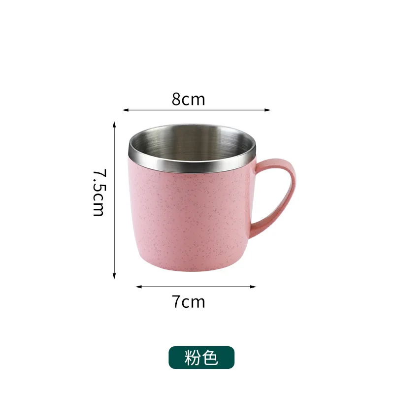 One Piece  Letter A-Z Kids Milk Mugs Cartoon Anime Luffy Boy Water Drink Cup Home School Children Stainless Steel Coffice Mug view 4