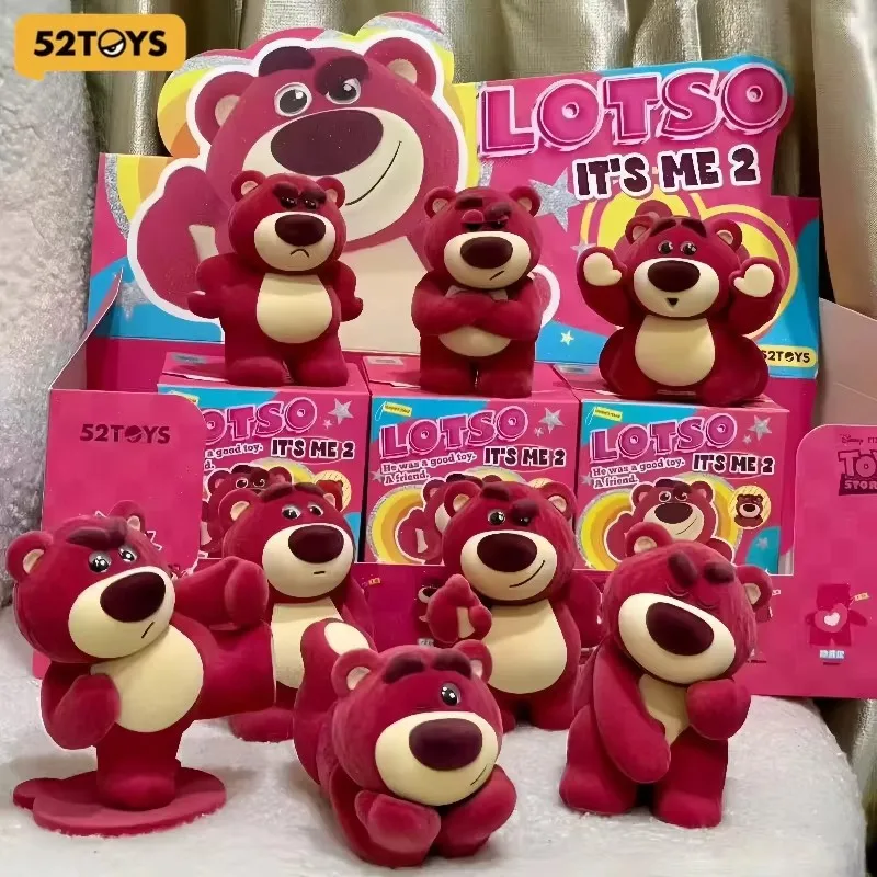 

52TOYS Strawberry Bear Blind Box IT'S ME2 Series Cute Pink Doll for Desktop Decoration Ideal Gift for Girlfriend's Festival