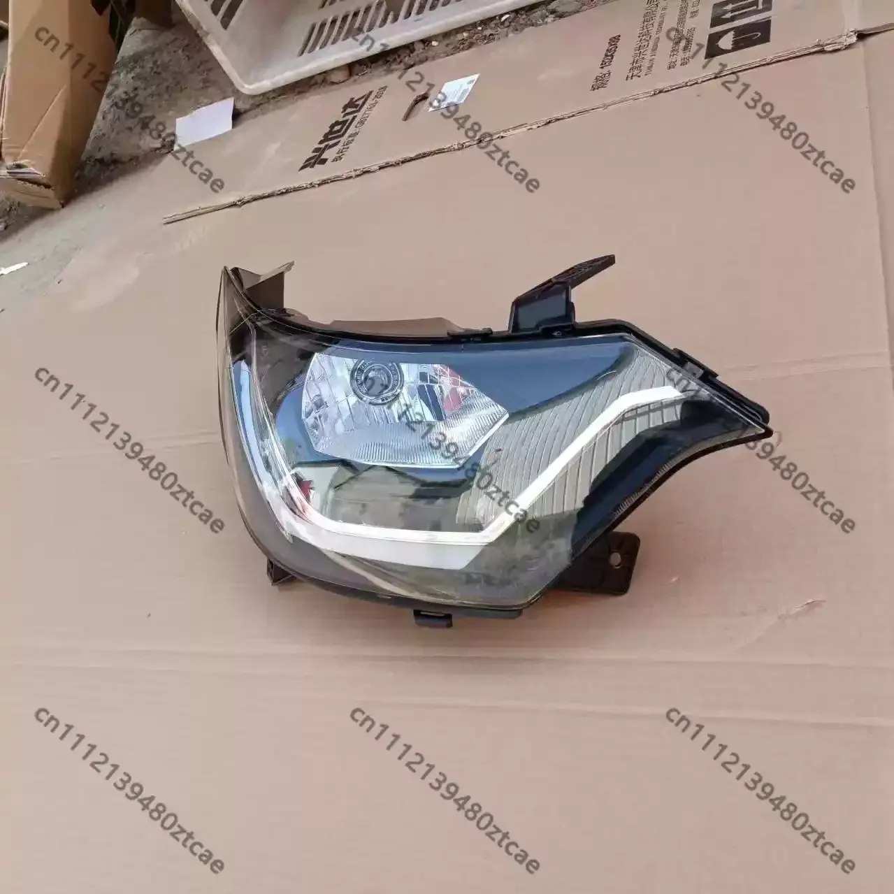 Front Combination Headlight Fog Lamp New Old Style Replacement For 4-Wheel Low Speed Electric Vehicle
