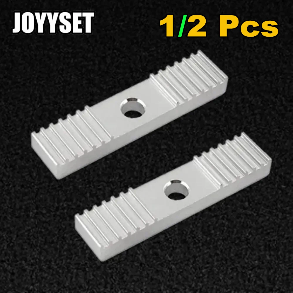 

9*40mm Reprap GT2 Timing Belt Clamp Fixed Clip CNC 3D Printer Parts Belt Fixing Piece Aluminum Alloy Tooth Pitch 2mm Stator Clip
