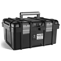 Large Waterproof Tool Box Shockproof Hard Case Box Empty Large Tool Box Organizer Double Layers Toolbox Electrician Tool Box