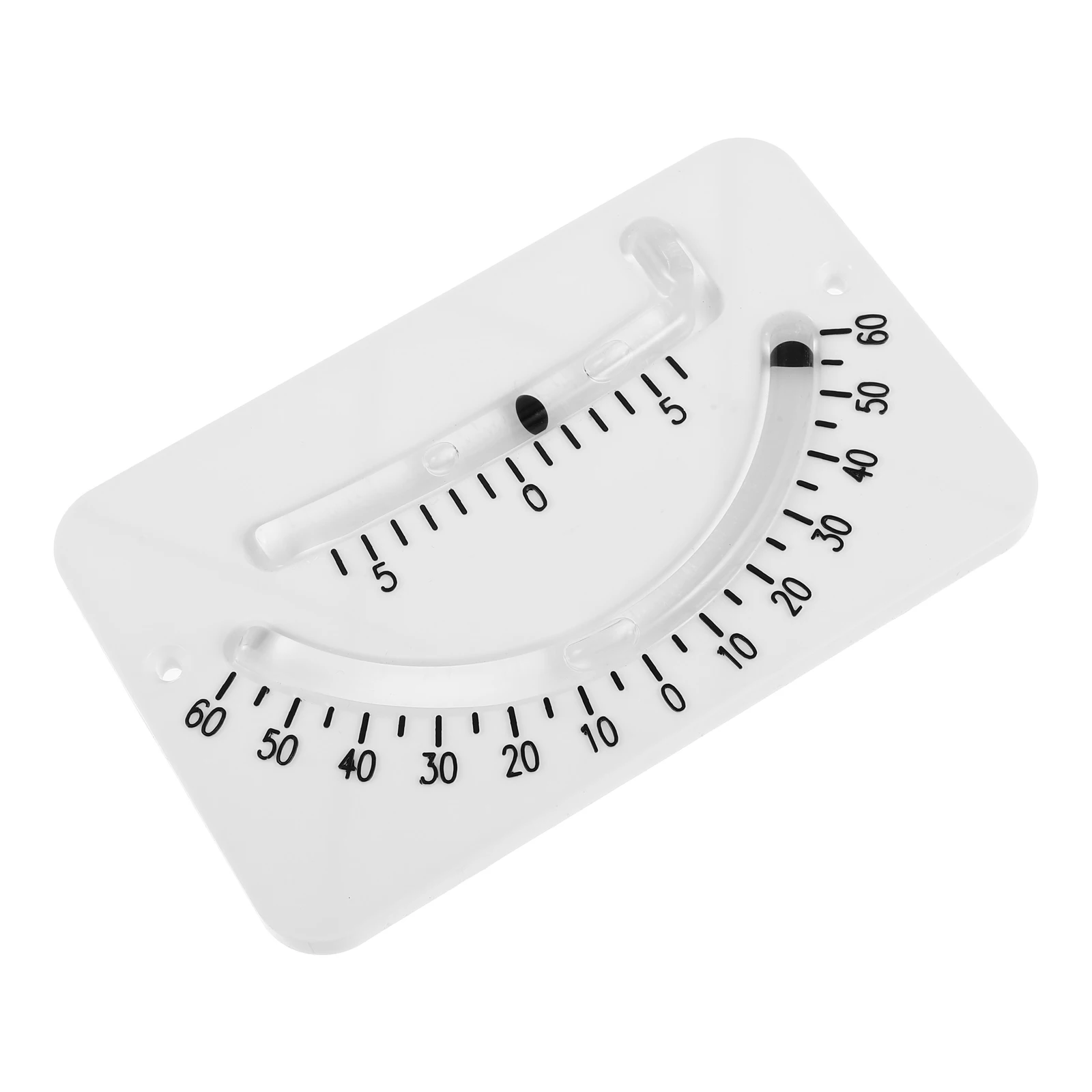 

Boat Inclinometer Level Plastic Slope Sailing Gear Tool Ship Measuring Instrument Angle Yacht Balancing Aid