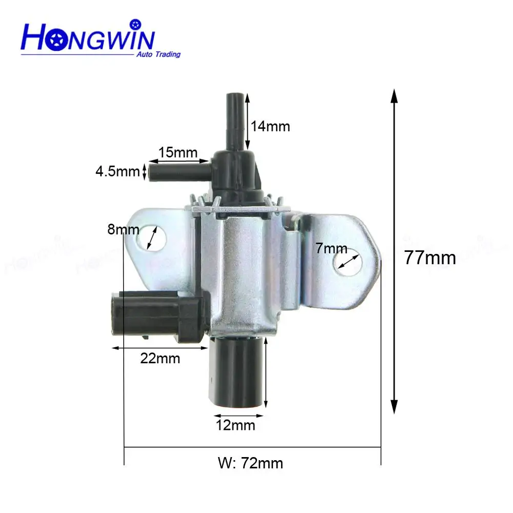 Electronic EGR Vacuum Valve Solenoid 1S7G-9J559-BB 3S4Z-9J559-AA L301-18-741 L801-18-741 For FORD Focus Scape Fusion Mazda 6