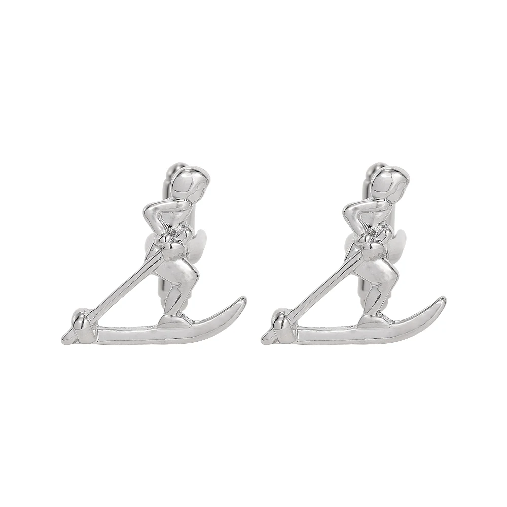 Mens Sports Collection Cufflinks Cycling Motorcycle Skiing Cuff Links Great Gift For Him