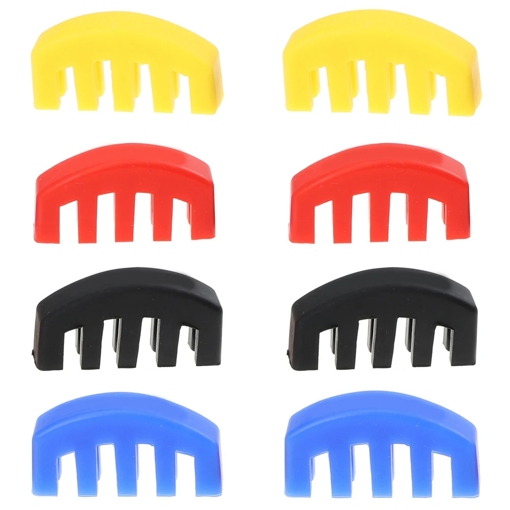 

8 Pcs Violin Mute Acessories Parts Stringed Instrument Mutes for Rubber Ultra Practice