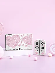 Love map Case for Nintendo Switch OLED, NS Game Accessories,Handheld Separable Shell for NS Joycon, Switch Cover