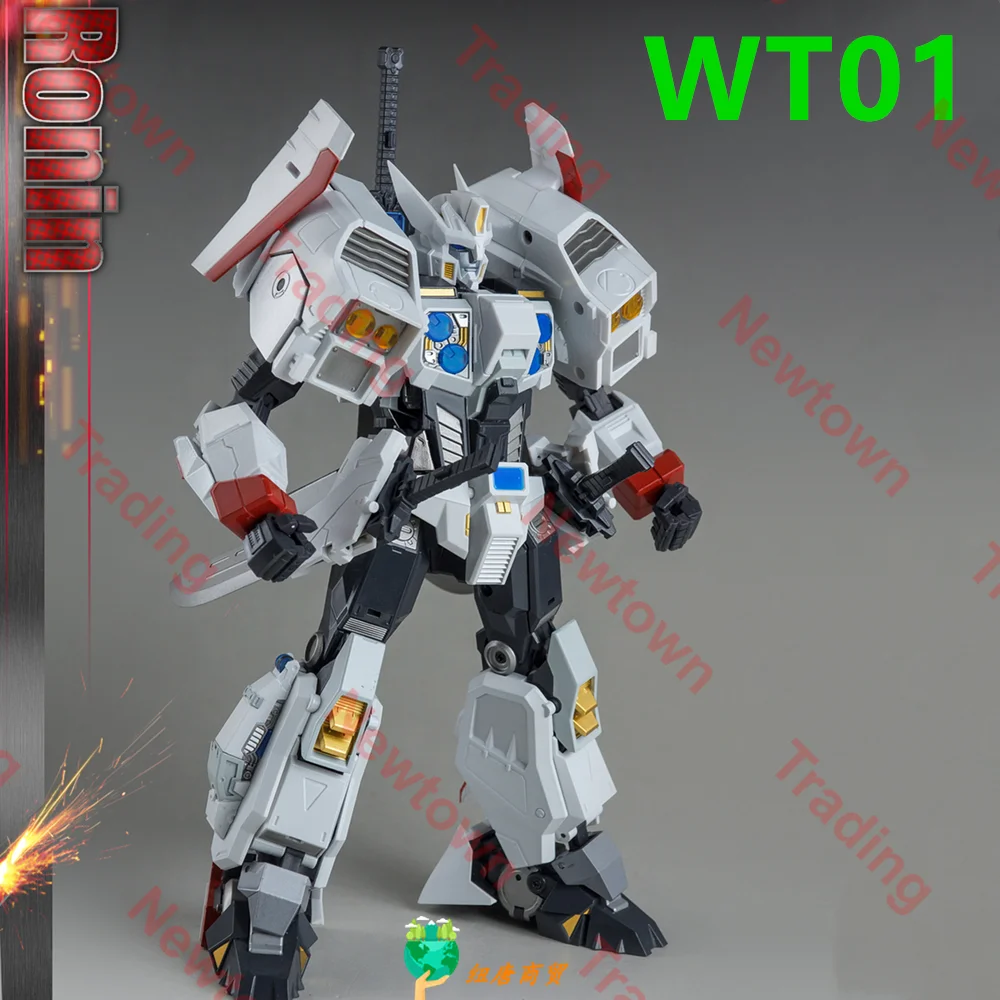 24時間発送 WT01 WT-01 ロニン ホワイト ドリフトロボット ロボットマスターピース アクションキャラクターとボックス