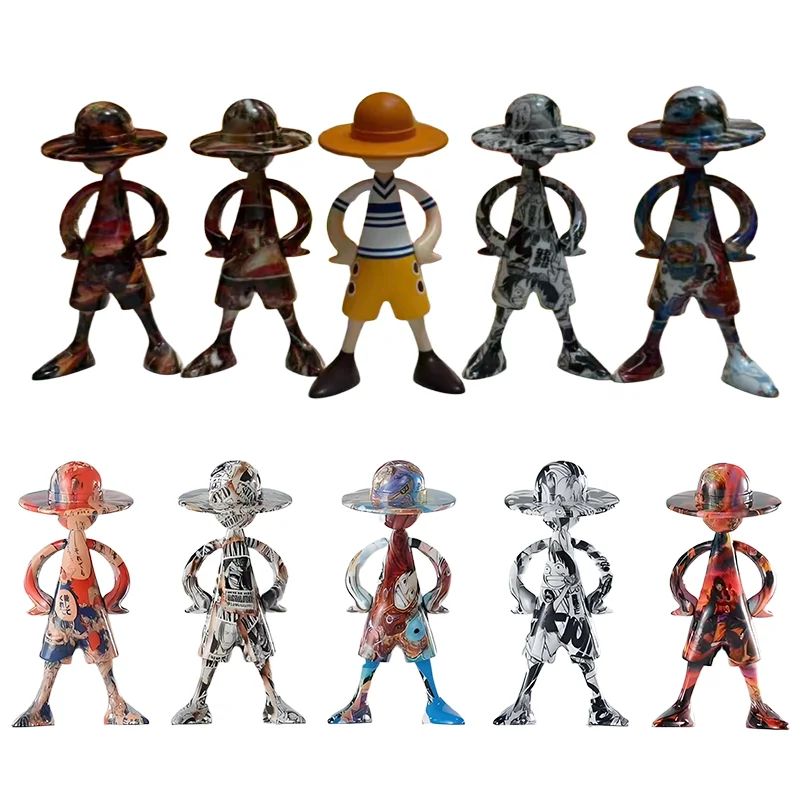 Bandai Namco Banpresto One Piece Monkey D. Luffy Random One Adventure Memory Collector Ornament Anime Figure Model Toy Gift