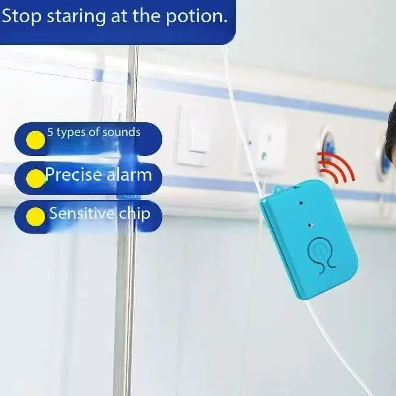

5pcs Portable Infusion Drip Reminder USB Rechargeable IV Alarm Safety Device