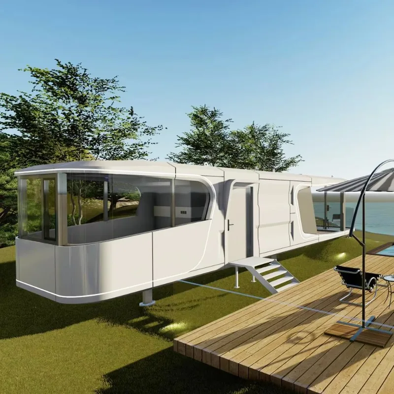 Casa móvil personalizable de fábrica, casa prefabricada de villa, casa barata a la venta