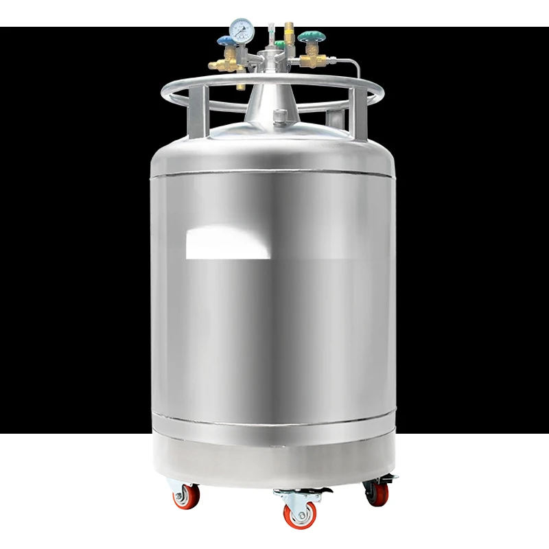 

Self-pressurizing liquid nitrogen tank Stainless steel storage and transportation type Dewar tank Low temperature