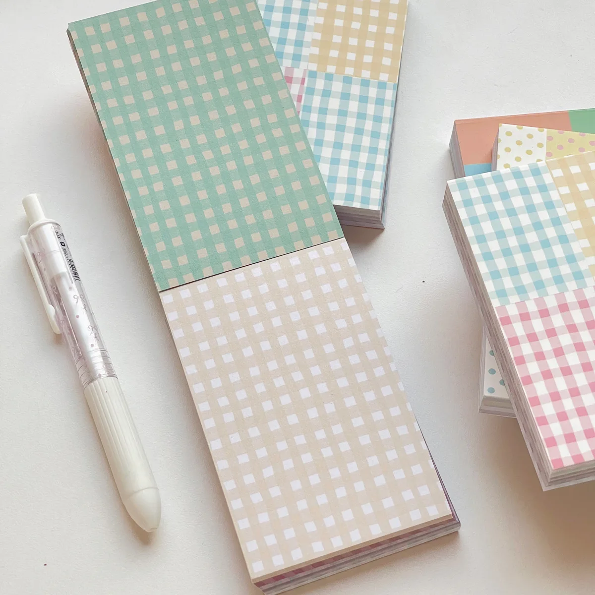 M5 Notizblock Memo-Pad im koreanischen Stil, gepunktetes Papier, Tagebuch, DIY-Planer, Tomaten-Notizblock, Dekorationszubehör, nicht klebend – Detail 8