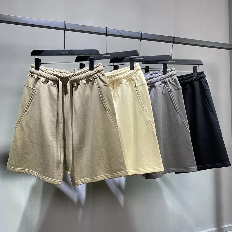 American High Street KNAYE Men's And Women's Loose Sports Five-Point Casual orts Dstring Elastic Waist ort Pants