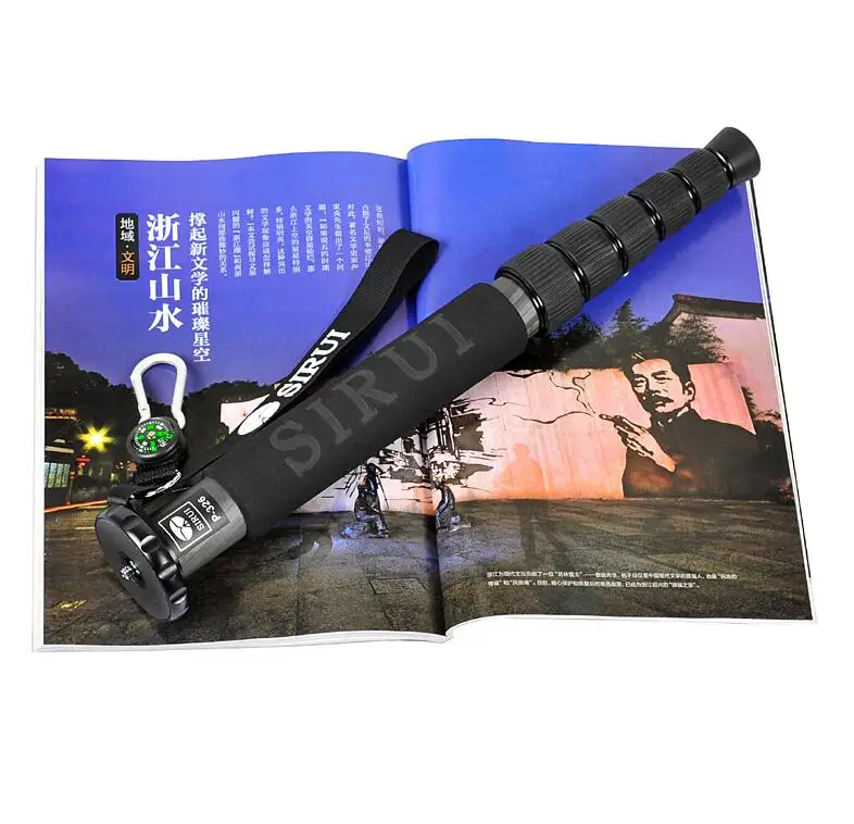 SIRUI P-326 5 Section Carbon Fiber Monopod max load 10kg