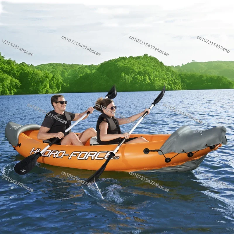 Double kayak, single inflatable boat, three-person assault boat, fishing boat, rubber canoe